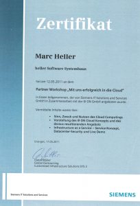 Siemens IT Solutions GmbH – Cloud Partner